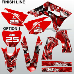 HONDA CRF 450RL 450L 2019-2022 FINISH LINE motocross racing decals MX graphics