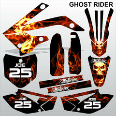 ТМ RACING 85 2013-2021 GHOST RIDER motocross racing decals set MX graphics kit