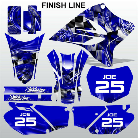 Yamaha TTR230 2005-2020 FINISH LINE motocross racing decals set MX graphics kit