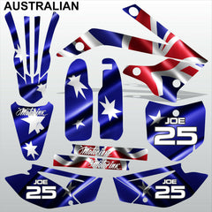 ТМ RACING 85 2013-2021 AUSTRALIAN motocross racing decals set MX graphics kit