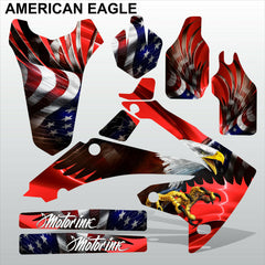 Honda CRF 250 2010-2013 AMERICAN EAGLE racing motocross decals set MX graphics