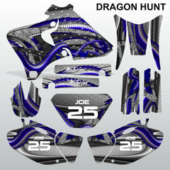 Yamaha WRF 250 426 1998-2002 DRAGON HUNT motocross decals set MX graphics kit