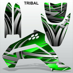 Kawasaki KLX 140 2008-2017 TRIBAL motocross decals stripe set MX graphics kit