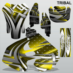 Suzuki RM 125-250 1999 2000 TRIBAL motocross racing decals set MX graphics kit