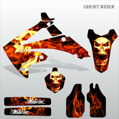 Honda CRF 250 2010-2013 GHOST RIDER motocross decals set MX graphics kit