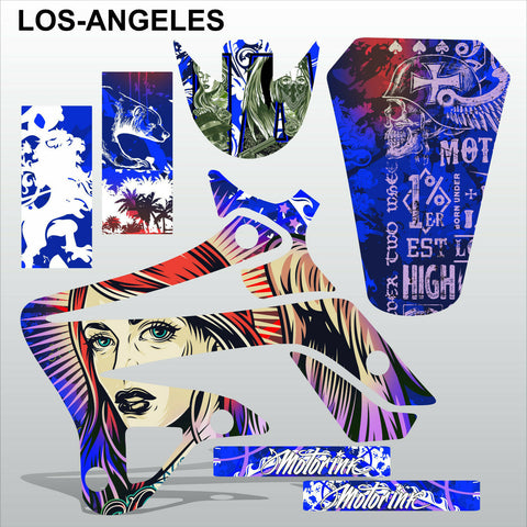 TM MX 125 250 300 450 2008-2014 LOS-ANGELES motocross decals set MX graphics