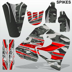 Honda CR125 CR250 1993-1994 SPIKES motocross racing decals set MX graphics kit