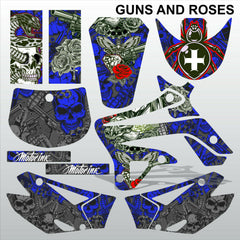 TM MX 125 250 300 450 2008-2014 GUNS AND ROSES motocross decals set MX graphics