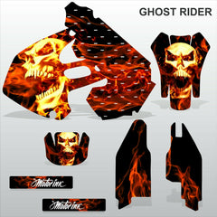 Suzuki RM 125-250 1999 2000 GHOST RIDER motocross race decals MX graphics kit