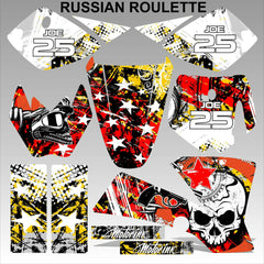 KTM SX 50 2002-2008 RUSSIAN ROULETTE motocross racing decals stripe  MX graphic