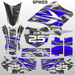 Yamaha TTR 230 2005-2020 SPIKES motocross racing decals set MX graphics kit
