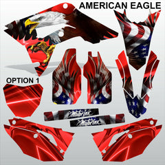 HONDA CR 250 450 2018-2021 AMERICAN EAGLE motocross decals set MX graphics kit