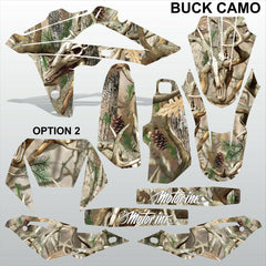 HUSQVARNA CR WR 125 2009-2013 BUCK CAMO motocross decals set MX graphics kit