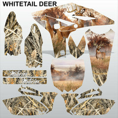 Yamaha YZF 250 2010-2012 WHITETAIL DEER motocross racing decals set MX graphics