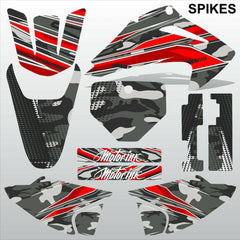 Honda CRF 150-230 2003-2007 SPIKES motocross racing decals set MX graphics kit