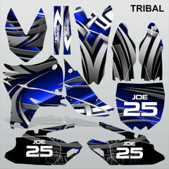 Yamaha YZF 450 2010-2013 TRIBAL motocross racing decals set MX graphics kit