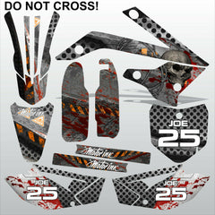 ТМ RACING 85 2013-2021 DO NOT CROSS motocross racing decals set MX graphics kit