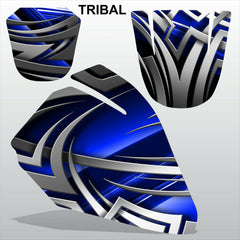 Yamaha PW80 TRIBAL motocross racing decals set MX graphics stripe kit