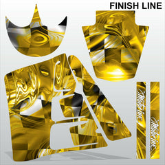 COBRA KING 50 2002-2005 FINISH LINE motocross racing decals set MX graphics kit