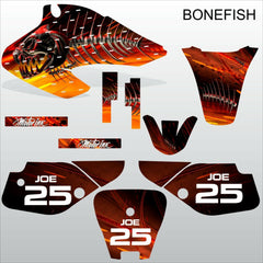 Honda XR 70  2001-2003 BONEFISH motocross decals set MX graphics kit