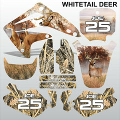 Honda CR85 2003-2012 WHITETAIL DEER motocross racing decals set MX graphics kit