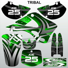 Kawasaki KX 125-250 1999-2002 TRIBAL motocross racing decals set MX graphics kit