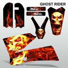KTM SX 85-105 2006-2012 GHOST RIDER motocross racing  decals set MX graphics