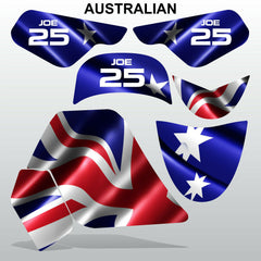 Yamaha PW 50 1992-2019 AUSTRALIAN motocross decals set MX graphics kit