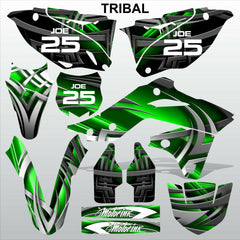 Kawasaki KXF250 2013-2016 TRIBAL motocross racing decals set MX graphics kit