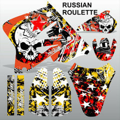 SUZUKI RM 80-85 2000-2018 RUSSIAN ROULETTE motocross racing decals  MX graphics