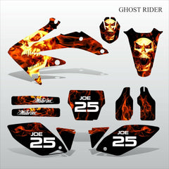 Honda CRF 450 2005-2007 GHOST RIDER motocross decals set MX graphics kit