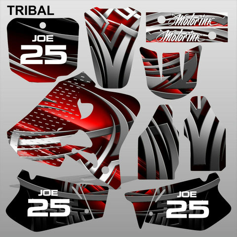 Honda CR125 CR250 95-97 TRIBAL motocross decals racing set MX graphics stripe