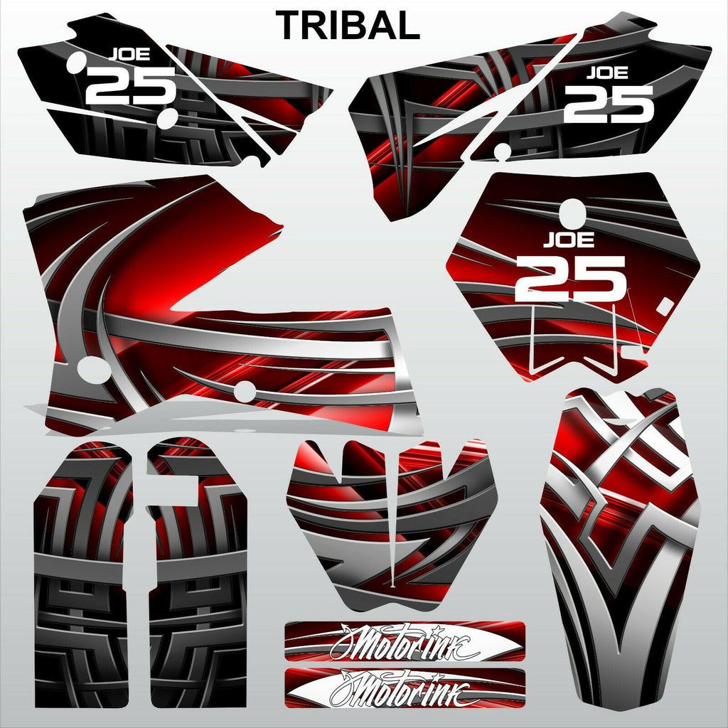 KTM SX 2005-2006 TRIBAL motocross decals racing stripes set MX graphics kit