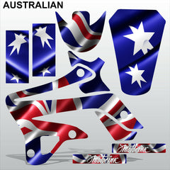 TM MX 125 250 300 450 2008-2014 AUSTRALIAN motocross decals set MX graphics kit