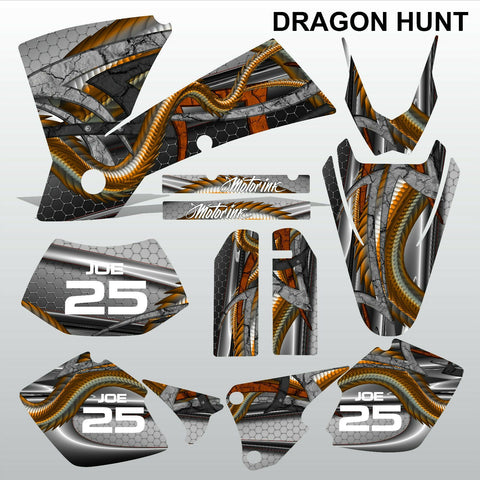 KTM EXC 2003 DRAGON HUNT motocross decals racing stripes set MX graphics kit