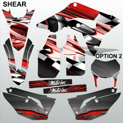 HONDA CR 250 450 2018-2021 SHEAR motocross racing decals set MX graphics kit