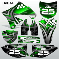 Kawasaki KXF 250 2009-2012 TRIBAL motocross racing decals set MX graphics kit