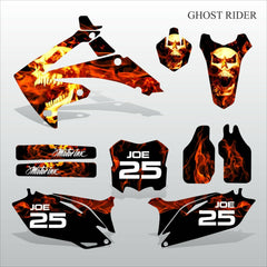 Honda CRF 450 2009-2012 GHOST RIDER motocross decals set MX graphics kit