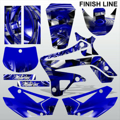 TM MX 125 250 300 450 2008-2014 FINISH LINE motocross decals set MX graphics kit