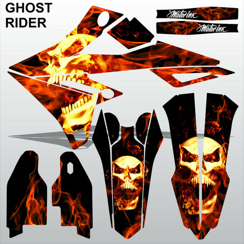 SUZUKI RMZ 450 2018-2021 GHOST RIDER motocross racing decals set MX graphics kit