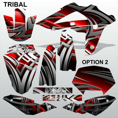 HUSQVARNA 250 450 510 2008-2010 TRIBAL motocross decals set MX graphics kit