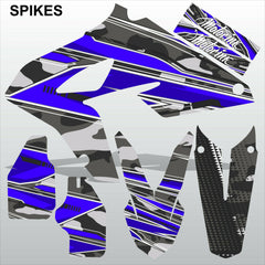 BMW G450X SPIKES motocross racing decals set MX graphics stripes kit