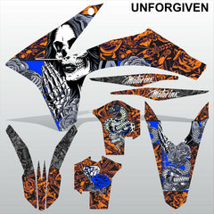 KTM EXC 2012 2013 XC 2011 UNFORGIVEN motocross decals set MX graphics kit