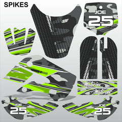 Kawasaki KX 65 2000-2015 SPIKES motocross racing decals set MX graphics kit