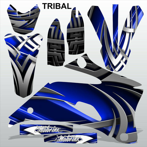 Yamaha YZF 250 450 2009 TRIBAL motocross racing decals set MX graphics kit