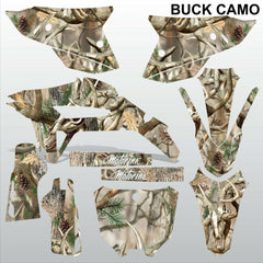 HONDA CRF 450R 2021 BUCK CAMO motocross racing decals set MX graphics kit