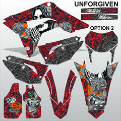 HONDA CR 250 450 2018-2021 UNFORGIVEN motocross racing decals  set MX graphics