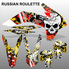KTM EXC 2014 RUSSIAN ROULETTE motocross decals set MX graphics stripe kit