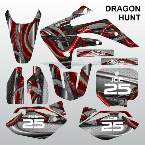 Honda CRF 150R 2007-2018 DRAGON HUNT motocross decals MX graphics kit