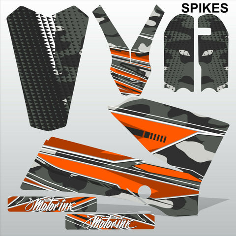 KTM SX 85-105 2006-2012 SPIKES motocross racing decals set MX graphics kit